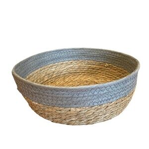 Round Rattan Basket Organizing Wicker Storage Basket